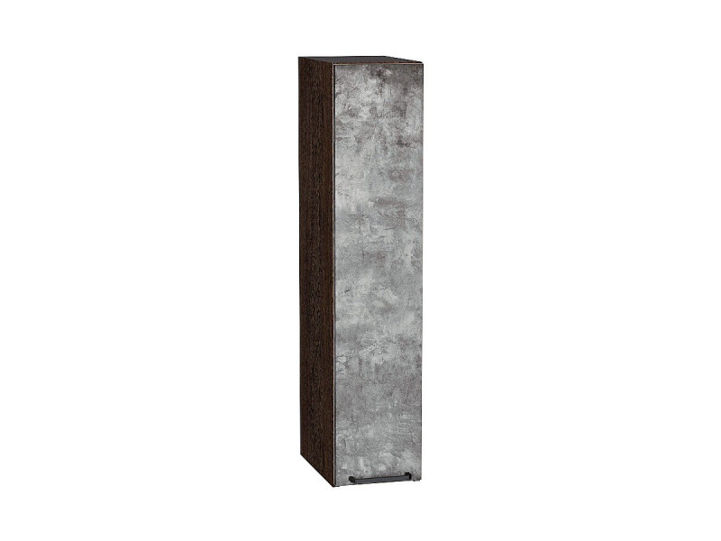 920*200* Шкаф верхний бутылочница Флэт Temple Stone 2S Graphite