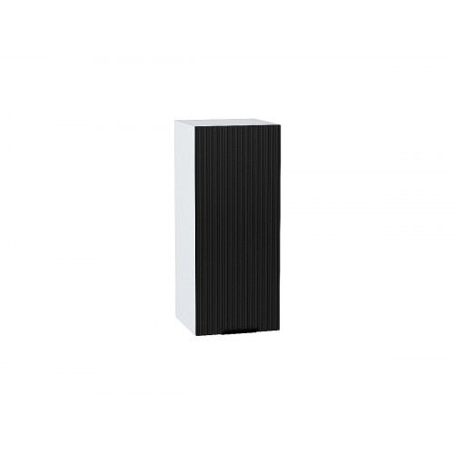 716*300* Шкаф верхний с 1-ой дверцей Евро Лайн Антрацит Graphite